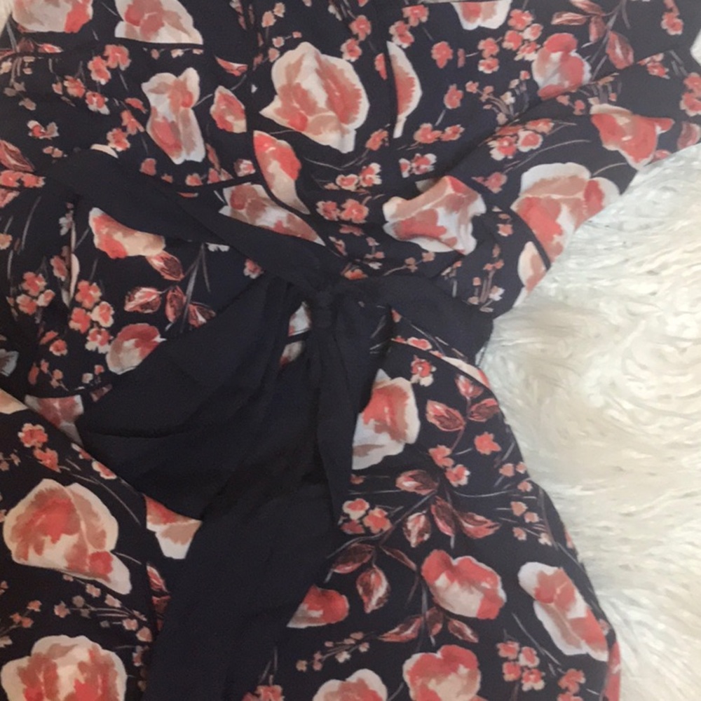 NWT Adrianna Pappel floral dress size 10 - Picture 4 of 5